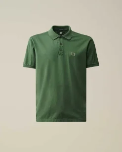 70/2 Mercerized Jersey Polo Shirt^C.P. Company Best