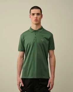 70/2 Mercerized Jersey Polo Shirt^C.P. Company Best