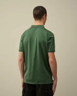 70/2 Mercerized Jersey Polo Shirt^C.P. Company Best