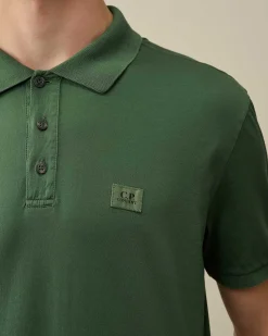 70/2 Mercerized Jersey Polo Shirt^C.P. Company Best