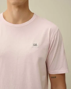 70/2 Mercerized Jersey T-Shirt^C.P. Company Fashion