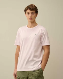 70/2 Mercerized Jersey T-Shirt^C.P. Company Fashion
