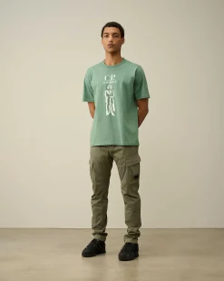 30/2 Mercerized Jersey Twisted British Sailor T-Shirt^C.P. Company Discount