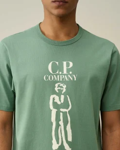 30/2 Mercerized Jersey Twisted British Sailor T-Shirt^C.P. Company Discount