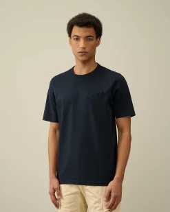 30/2 Mercerized Jersey Twisted Pocket T-Shirt^C.P. Company Store