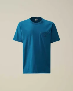 30/2 Mercerized Jersey Twisted Pocket T-Shirt^C.P. Company Sale