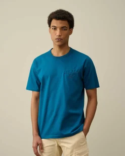 30/2 Mercerized Jersey Twisted Pocket T-Shirt^C.P. Company Sale