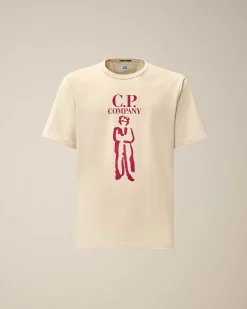 30/2 Mercerized Jersey Twisted British Sailor T-Shirt^C.P. Company Sale