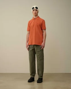 24/1 Piquet Resist Dyed Polo Shirt^C.P. Company New