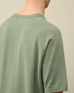 30/1 Sponge Fleece Short Sleeved Sweatshirt^C.P. Company Clearance