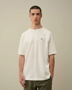 30/1 Sponge Fleece Short Sleeved Sweatshirt^C.P. Company Outlet