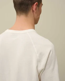 30/1 Sponge Fleece Short Sleeved Sweatshirt^C.P. Company Outlet