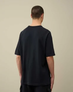 30/1 Sponge Fleece Short Sleeved Sweatshirt^C.P. Company Cheap