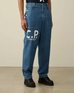 Blu Loose Pants^C.P. Company Discount