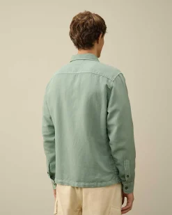 Broken Linen/Cotton Pocket Shirt^C.P. Company Best