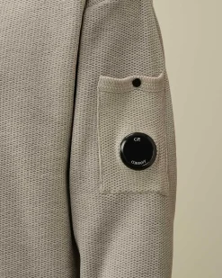 Chenille Cotton Knit Hoodie^C.P. Company Clearance