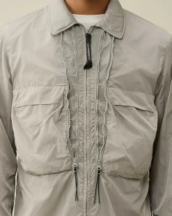 Chrome-R Hooded Overshirt^C.P. Company Cheap