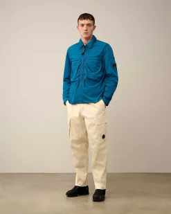 Chrome-R Hooded Overshirt^C.P. Company Hot