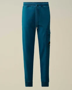 Cotton Diagonal Fleece Cargo Sweatpants^C.P. Company Shop
