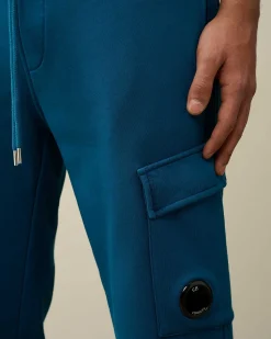 Cotton Diagonal Fleece Cargo Sweatpants^C.P. Company Shop