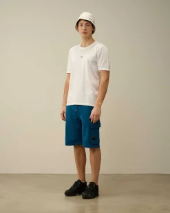 Cotton Diagonal Fleece Cargo Shorts^C.P. Company Fashion