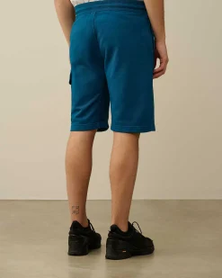 Cotton Diagonal Fleece Cargo Shorts^C.P. Company Fashion