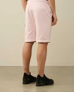 Cotton Diagonal Fleece Cargo Shorts^C.P. Company Best Sale