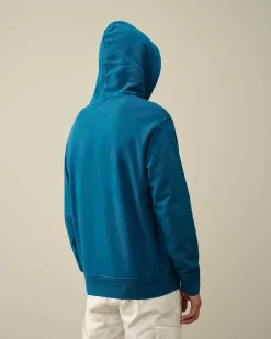 Cotton Diagonal Fleece Lens Hoodie^C.P. Company Hot