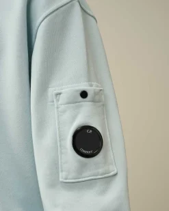 Cotton Diagonal Fleece Lens Sweatshirt^C.P. Company Cheap