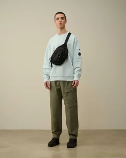 Cotton Diagonal Fleece Lens Sweatshirt^C.P. Company Cheap