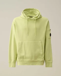 Cotton Diagonal Fleece Lens Hoodie^C.P. Company Flash Sale
