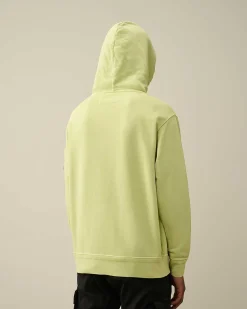 Cotton Diagonal Fleece Lens Hoodie^C.P. Company Flash Sale