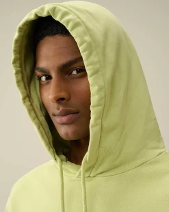 Cotton Diagonal Fleece Lens Hoodie^C.P. Company Flash Sale