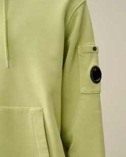 Cotton Diagonal Fleece Lens Hoodie^C.P. Company Flash Sale