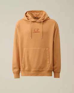 Cotton Diagonal Fleece Logo Hoodie^C.P. Company Online
