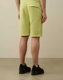 Cotton Diagonal Fleece Shorts^C.P. Company Flash Sale
