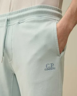 Cotton Diagonal Fleece Shorts^C.P. Company Shop