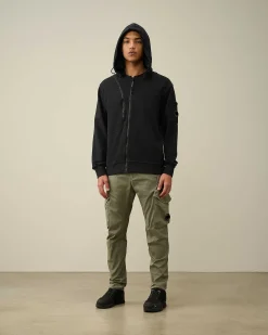 Cotton Fleece Hooded Sweatshirt^C.P. Company Fashion