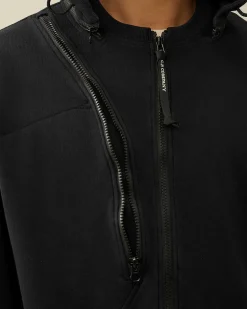 Cotton Fleece Hooded Sweatshirt^C.P. Company Fashion