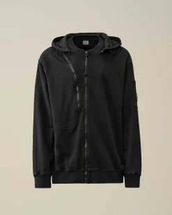 Cotton Fleece Hooded Sweatshirt^C.P. Company Fashion