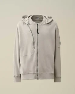 Cotton Fleece Hooded Sweatshirt^C.P. Company Online
