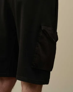 Cotton Fleece Mixed Cargo Shorts^C.P. Company Outlet
