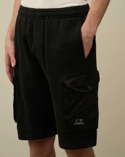 Cotton Fleece Mixed Cargo Shorts^C.P. Company Outlet