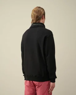 Cotton Fleece Zipped Sweatshirt^C.P. Company Hot