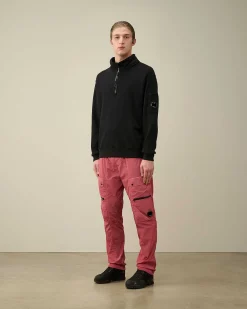 Cotton Fleece Zipped Sweatshirt^C.P. Company Hot