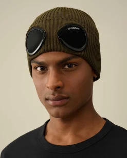 Cotton Goggle Beanie^C.P. Company Clearance