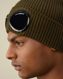 Cotton Goggle Beanie^C.P. Company Clearance
