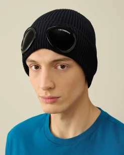 Cotton Goggle Beanie^C.P. Company Shop