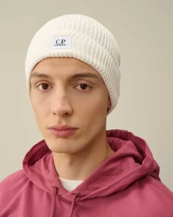 Cotton Logo Beanie^C.P. Company Store