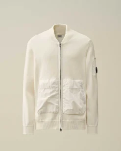 Cotton Mixed Bomber Knit^C.P. Company Best
